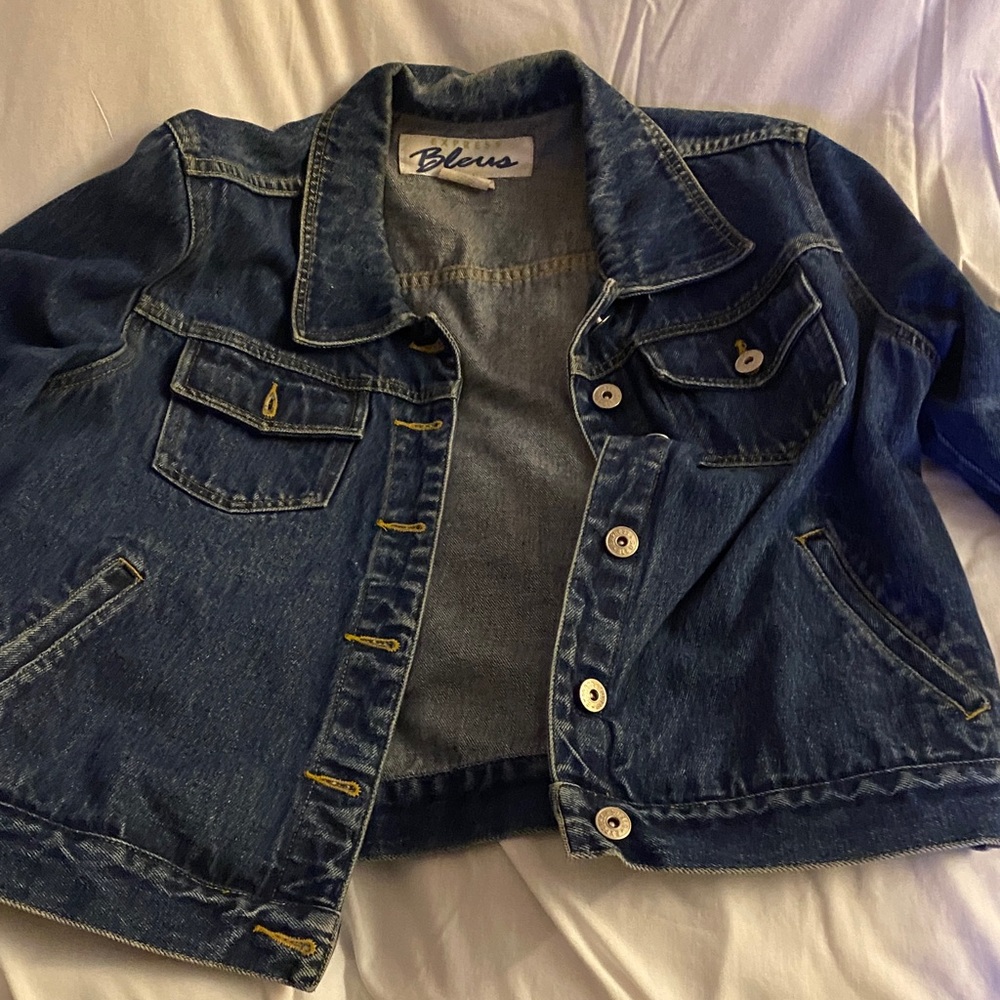 Bleus Women's Blue Jean Jacket